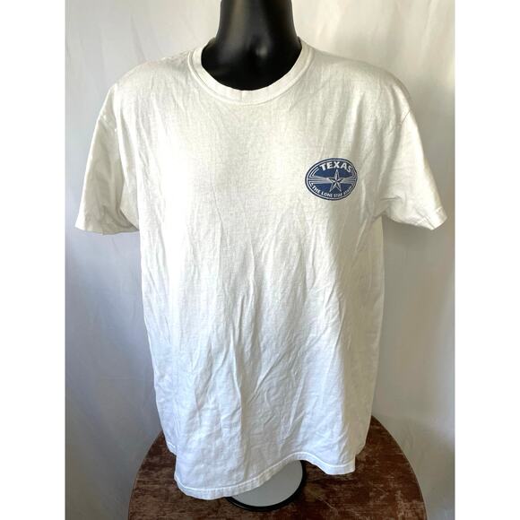 Vintage 2000s Texas Thing Y’all Shirt Hanes Heavyweight L - Picture 1 of 6